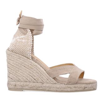 Castaner Bailey 8 Canvas - female - Casta&ntilde;er - Wedges - Beige - 3 UK - Shoes
