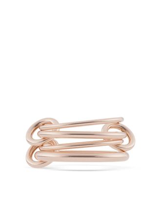 Spinelli Kilcollin 18CT rose gold Four Band ring - women - 18kt Rose Gold - 6 - Pink