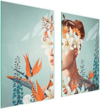 OEM Placa Protectora De Vidrio Para Estufa 75x52 Mujer