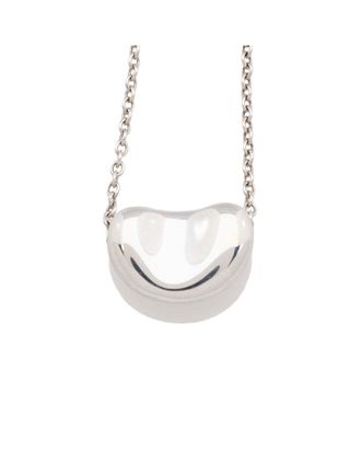 Tiffany & Co. Silver Elsa Peretti Bean 9Mm Necklace (Authentic Pre-Loved)