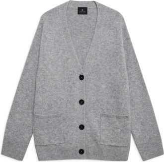Anine Bing Jackson Cardigan - Dames - Cashmere truien - Grijs - S - Kasjmier - Truien & Vesten