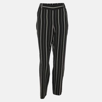HUGO BOSS Boss By Hugo Boss Black/White Stripe Trousers M