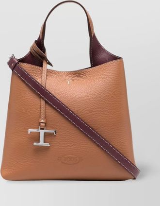 Tod's t timeless mini leather tote bag