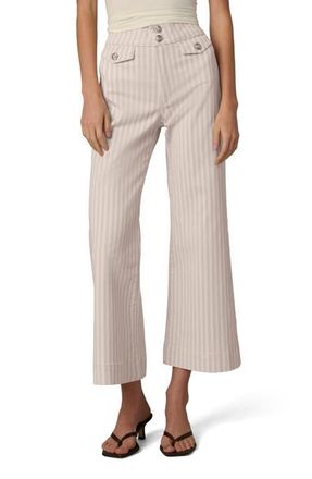 Joe's The Ellia Ankle Wide Leg Pants in Natural Stripe at Nordstrom, Size 25