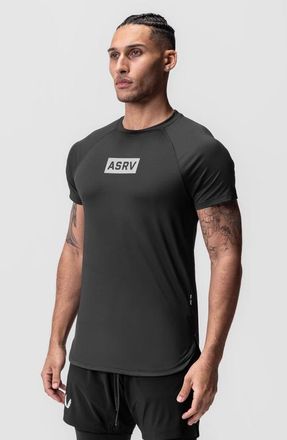 ASRV AeroSilver Established Tee in Black Box Logo at Nordstrom, Size X-Small