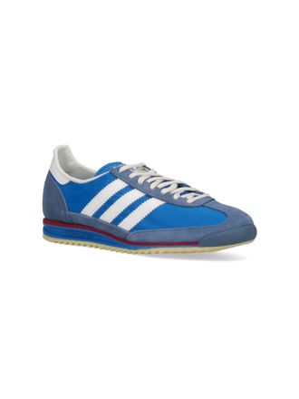 adidas Leather & Nylon Low-Top Sneaker - Blue