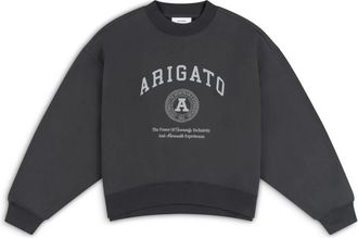 Axel Arigato University Sweatshirt - Dames - Sweatshirts - Grijs - XL - Katoen - Hoodies & sweatvesten