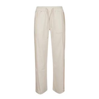 Hinnominate Wide Trousers, female, Beige, Size: XS Wide Leg Pant