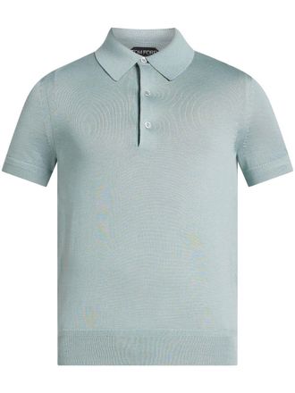 Tom Ford Polo a maniche corte - Blu