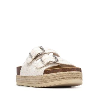 Xti Womens Refresh Collection Double Strap Buckle Flat Sandals