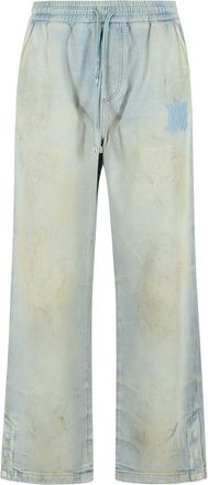 Amiri Vaqueros Amiri de algod&oacute;n azul claro