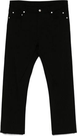 Rick Owens Detroit trousers - women - RWS Virgin Wool - 38 - Black