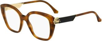 Etro Stijlvolle Brillen - Dames - Brillen - Bruin - 52 MM - Accessoires