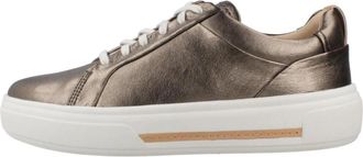 Clarks Hollyhock Walk Sneakers - Dames - Sneakers - Grijs - 37 1/2 EU - Schoenen