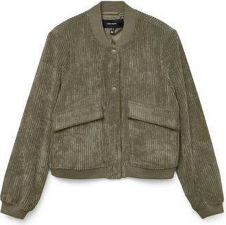 Vero Moda Vero Moda, Jassen, Dames, Groen, L, Korte Mermaid Jas | Groen