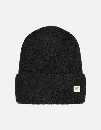 Barts Womens Barts Womens Altei High Turn Up Knittted Beanie - Black - Size: ONE size