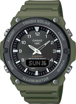 Casio AQ-S820W-3BVEF Mens Collection Watch - Green - One Size