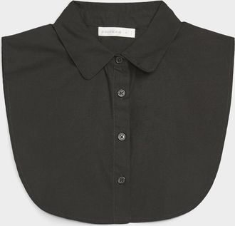 Simons Womens Solid faux Peter Pan collar