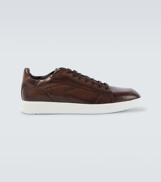 Berluti Stellar leather sneakers