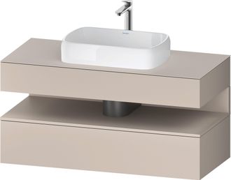 Duravit Duravit - Qatego Meuble Sous-lavabo Sur Console, 1 Tiroir, 1