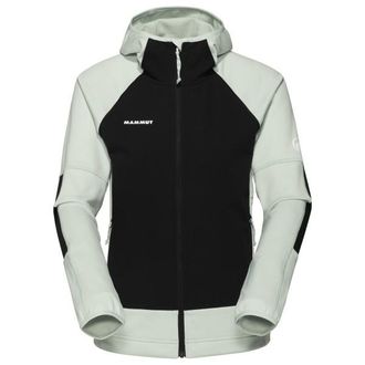 Mammut Massone ML Hooded Jacket Fleecejacke f&uuml;r Damen | schwarz/grau
