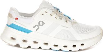 On Running Cloudrunner 2 White Blue Women Shoes
