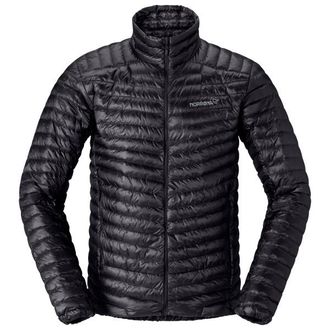 Norr&oslash;na Trollveggen Down800 Super Light Jacket Daunenjacke f&uuml;r Herren | schwarz/grau