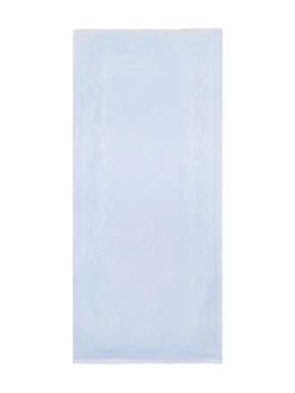 Etro floral paisley jacquard scarf - men - Wool/Silk - One Size - Blue