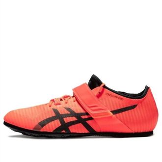 Asics Mens Long Jump Pro 2 Shoes In Black/red