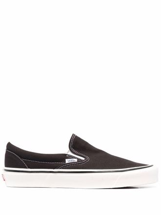 Vans UA slip-on canvas sneakers - unisex - Canvas/Rubber/Fabric - 8.5 - Black