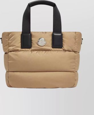 Moncler compact caradoc tote bag with shoulder strap