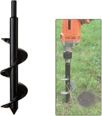 OEM Barrena Caliente De Eje Hexagonal De Acero Inoxidable, Para Cavar Agujeros Y Trabajar Profundamente En La Tierra, Una Pr&aacute;ctica Herramienta De Plantaci