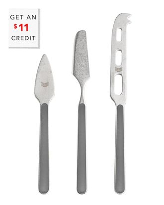 Mepra 3Pc Fantasia Cheese Knives With $11 Credit