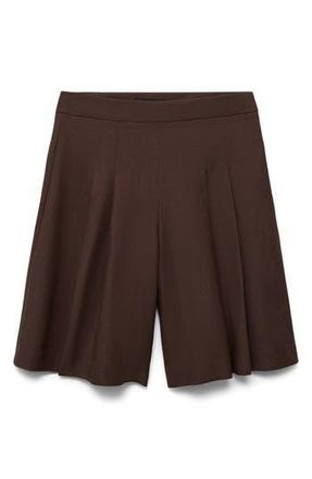 Mango Bermuda Shorts in Chocolate at Nordstrom Rack, Size 8