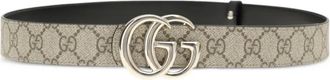 Gucci GG Marmont supreme omkeerbare riem - Beige