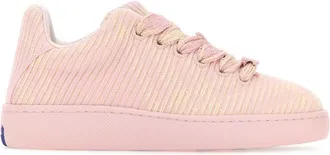 Burberry Embroidered Fabric Box Sneakers