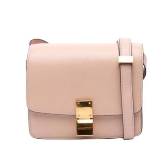 Celine Pre-owned Cross Body Bags, female, Pink, Size: ONE SIZE Pre-owned Leather Crossbody Bag