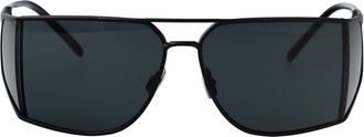 Saint Laurent Geometrical Sunglasses Sl 750 001