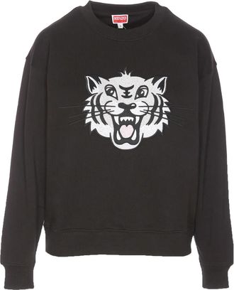 Kenzo Happy Tiger Logo Sweatshirt