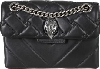 Kurt Geiger Mini Kensington Quilted Leather Messenger Bag