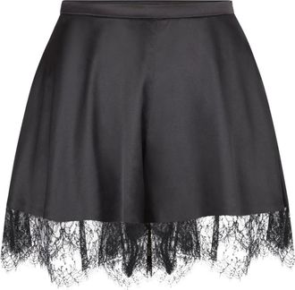 Nina Ricci Dames, Korte broeken, Zwart, Maat: XS Zijde