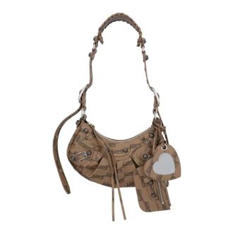 Balenciaga Tassen, Dames, Bruin, ONE Size, Leer, Leather balenciaga-bags