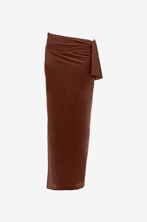 Eres Langer Pareo aus Jersey Peplum