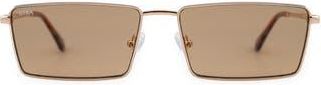 Otra Eyewear Margo Rectangular Sunglasses in Gold/Brown at Nordstrom Rack