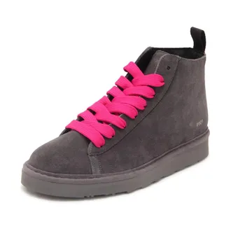 Panchic Lace-up Boots, female, Gray, Size: 10 US P001 Ankle Boot