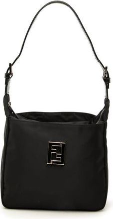 Fendi Pre-owned Fendi Nylon FF Shoulder Bag Ladies 98XQP2I3YTXIMMP3