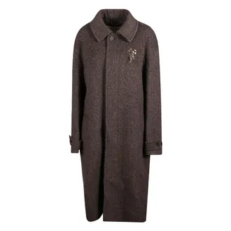 Golden Goose Jassen, Heren, Bruin, M, Katoen, Journey Coat