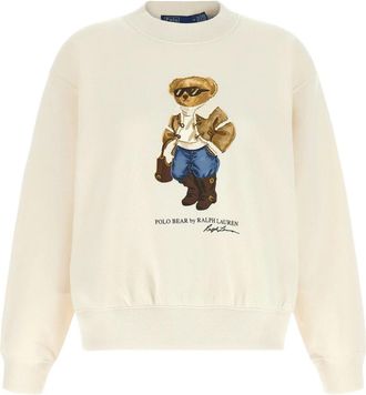 Polo Ralph Lauren Sudadera con oso Polo - Sweatshirts & Hoodies - Mujer - Blanco - S