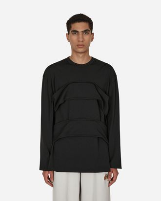 Comme Des Garçons Layered Longsleeve T-Shirt Black