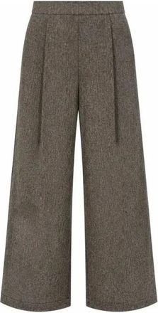 Am&eacute;lie & Am&eacute;lie Atlantasb Wijde Broek - Dames - Wijde Broeken - Beige - M - Broeken
